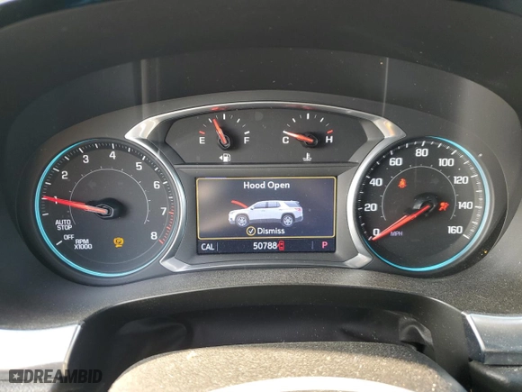 2020 Chevrolet Traverse RS with VIN 1GNERJKW6LJ117445, listed as a Copart auction lot 86783054 with 50,788 mi miles and Salvage Title. Bid and sale history available at carsss.com. Image 9.