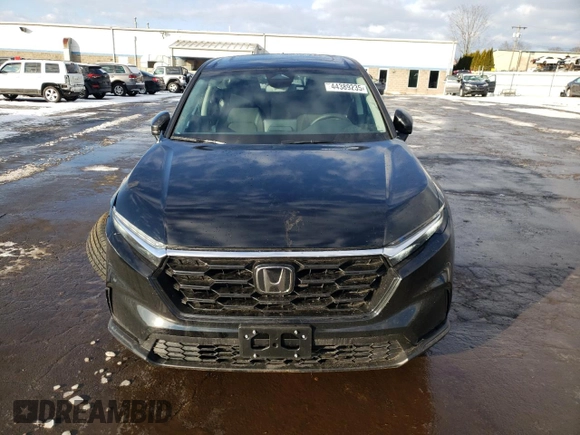 2025 Honda CR-V EX with VIN 2HKRS4H41SH443098, listed as a Copart auction lot 44389235 with 2,660 mi miles and Salvage Title. Bid and sale history available at DreamBid. Image 5.