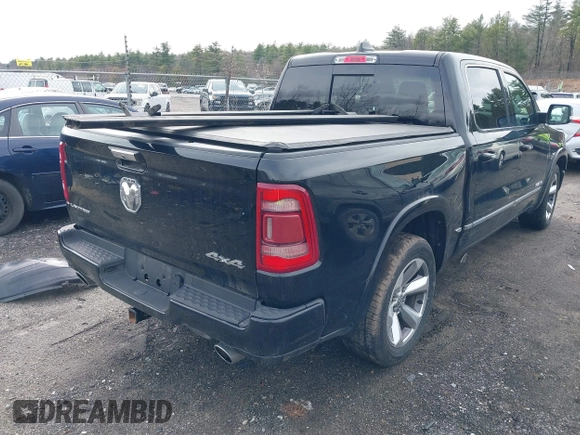 2021 Ram 1500 Limited with VIN 1C6SRFHT7MN664635, listed as a IAAI auction lot 41908646 with 78,013 mi miles and . Bid and sale history available at DreamBid. Image 4.