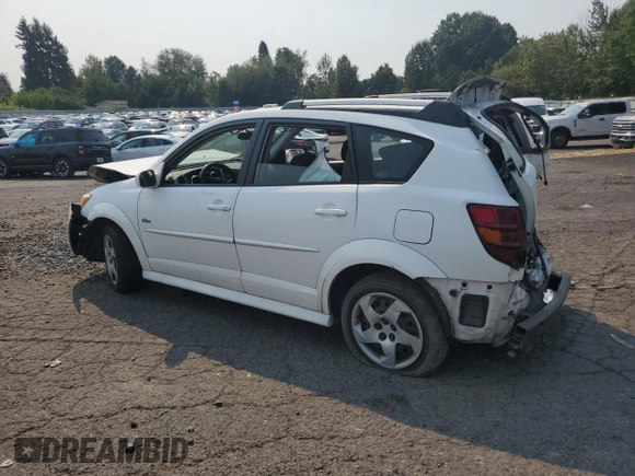 2006 Pontiac Vibe with VIN 5Y2SL65826Z432790, listed as a Copart auction lot 65681574 with 0 mi miles and Salvage Title. Bid and sale history available at carsss.com. Image 2.