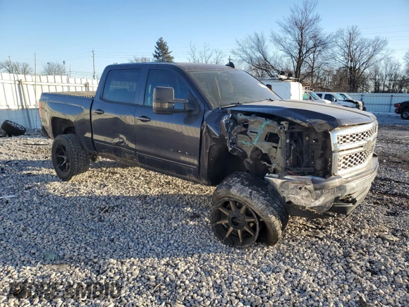 2015 Chevrolet Silverado 1500 LT with VIN 3GCUKREC2FG107879, listed as a Copart auction lot 41915375 with 123,952 mi miles and Salvage Title. Bid and sale history available at DreamBid. Image 4.