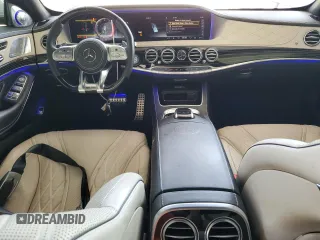 2020 Mercedes-Benz S 65 AMG with VIN W1KUG7KB5LA530117, listed as a Copart auction lot 52976995 with 11,363 mi miles and Non repairable. Bid and sale history available at DreamBid. Image 8.
