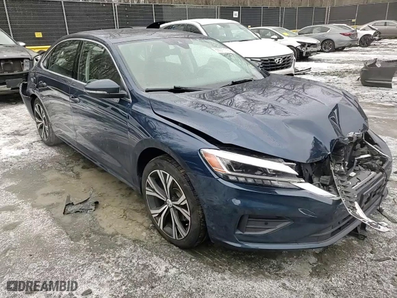 2020 Volkswagen Passat 2.0T SEL with VIN 1VWCA7A36LC012830, listed as a Copart auction lot 88077115 with 98,988 mi miles and Salvage Title. Bid and sale history available at carsss.com. Image 11.