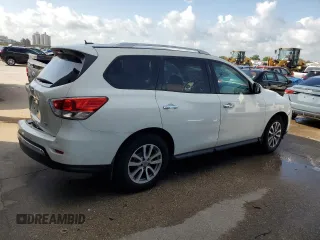 2016 Nissan Pathfinder S with VIN 5N1AR2MN0GC631752, listed as a Copart auction lot 61573295 with 116,797 mi miles and Salvage title. Bid and sale history available at DreamBid. Image 3.