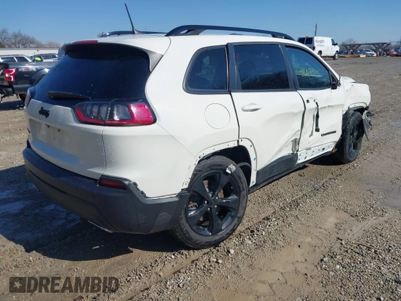 2019 Jeep Cherokee Latitude Plus with VIN 1C4PJMLX0KD430182, listed as a IAAI auction lot 41663933 with 61,511 mi miles and . Bid and sale history available at DreamBid. Image 4.