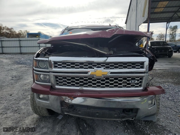 2014 Chevrolet Silverado 1500 LTZ with VIN 3GCUKSEC7EG524114, listed as a Copart auction lot 84707854 with 208,672 mi miles and Salvage Title. Bid and sale history available at carsss.com. Image 5.