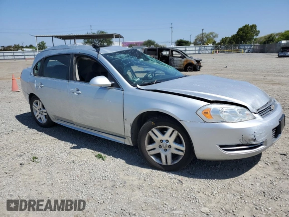2009 Chevrolet Impala LT with VIN 2G1WT57K091290711, listed as a Copart auction lot 55115845 with Not Provided miles and Non Repairable. Bid and sale history available at DreamBid. Image 4.