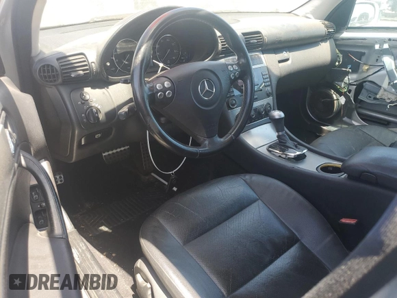 2005 Mercedes-Benz C 230 Kompressor with VIN WDBRF40JX5F617026, listed as a Copart auction lot 57532675 with 229,853 mi miles and Clean title. Bid and sale history available at DreamBid. Image 8.