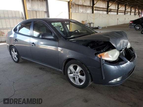 2009 Hyundai Elantra SE z VIN KMHDU46D49U605681, wystawiony jako Copart lot #55157225 z przebiegiem 220 774 mil mil oraz Szkoda całkowita • Salvage title. Historia ofert i sprzedaży dostępna na DreamBid. Obrazek 4.