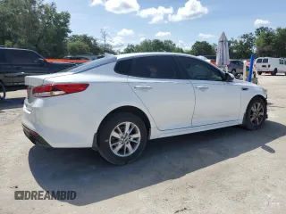 2017 Kia Optima LX with VIN 5XXGT4L34HG158208, listed as a Copart auction lot 60198155 with 146,257 mi miles and Salvage title. Bid and sale history available at DreamBid. Image 3.