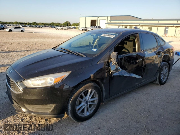 2017 Ford Focus SE with VIN 1FADP3F25HL219608, listed as a Copart auction lot 56559925 with 100,207 mi miles and Salvage title. Bid and sale history available at DreamBid. Image 1.