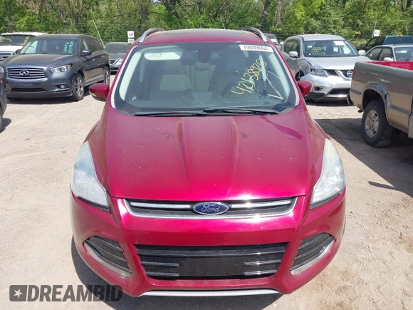 2014 Ford Escape Titanium with VIN 1FMCU0JX8EUC19300, listed as a IAAI auction lot 42138925 with 111,709 mi miles. Bid and sale history available at carsss.com. Image 6.
