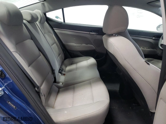 2017 Hyundai Elantra SE with VIN 5NPD74LF9HH211961, listed as a Copart auction lot 44795805 with 58,095 mi miles and Salvage Title. Bid and sale history available at carsss.com. Image 10.