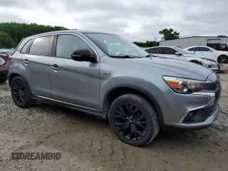2017 Mitsubishi Outlander ES with VIN JA4AR3AU7HZ038405, listed as a Copart auction lot 58776075 with 172,089 mi miles and Salvage title. Bid and sale history available at DreamBid. Image 4.