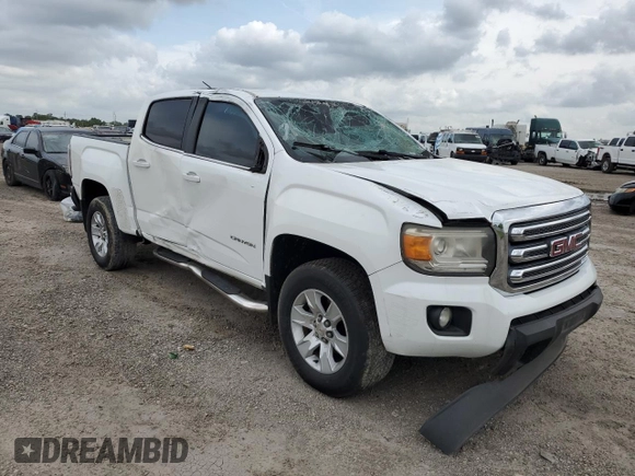 2015 GMC Canyon 2WD SLE z VIN 1GTG5BE36F1187410, wystawiony jako Copart lot #54485575 z przebiegiem 185 896 mil mil oraz Szkoda całkowita • Salvage title. Historia ofert i sprzedaży dostępna na DreamBid. Obrazek 4.