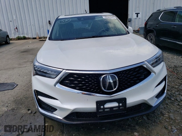 2020 Acura RDX w/Technology Pkg with VIN 5J8TC2H52LL012073, listed as a Copart auction lot 49302843 with 23,663 mi miles and Salvage Title. Bid and sale history available at carsss.com. Image 5.