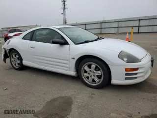 2000 Mitsubishi Eclipse GT with VIN 4A3AC54L2YE042887, listed as a Copart auction lot 85121084 with 99,333 mi miles and Salvage Title. Bid and sale history available at carsss.com. Image 4.
