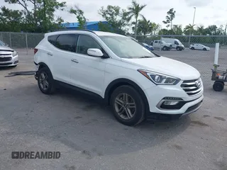 2018 Hyundai Santa Fe Sport 2.4L with VIN 5NMZU3LBXJH083559, listed as a IAAI auction lot 39180206 with 34,910 mi miles. Bid and sale history available at carsss.com. Image 1.