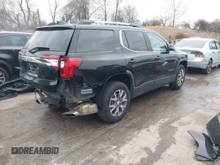2023 GMC Acadia SLT with VIN 1GKKNML44PZ225872, listed as a IAAI auction lot 41091785 with 21,334 mi miles and . Bid and sale history available at carsss.com. Image 4.