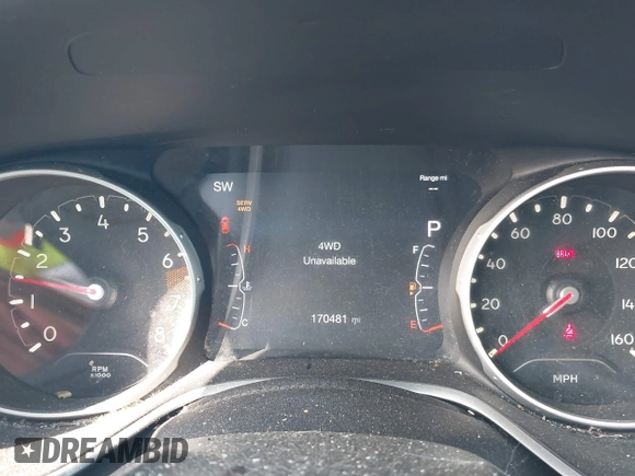 2018 Jeep Compass Latitude with VIN 3C4NJDBB6JT200846, listed as a IAAI auction lot 42777847 with 170,481 mi miles and . Bid and sale history available at DreamBid. Image 7.
