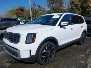 2023 Kia Telluride SX Prestige X-Pro with VIN 5XYP5DGC3PG356177, listed as a IAAI auction lot 41890333 with 19,590 mi miles and . Bid and sale history available at DreamBid. Image 2.