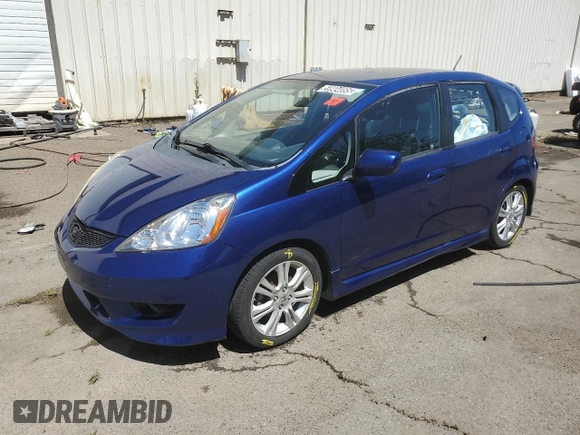 2010 Honda Fit Sport with VIN JHMGE8H43AC013684, listed as a Copart auction lot 59904895 with 144,481 mi miles and Clean title. Bid and sale history available at DreamBid. Image 1.