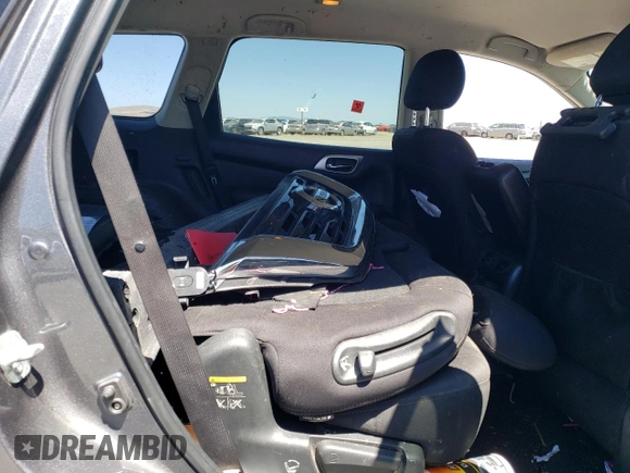 2018 Nissan Pathfinder SL with VIN 5N1DR2MN2JC640523, listed as a Copart auction lot 57519835 with 162,671 mi miles and Salvage title. Bid and sale history available at DreamBid. Image 11.