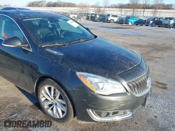 2015 Buick Regal Premium I with VIN 2G4GN5EX8F9236845, listed as a IAAI auction lot 41848258 with 116,485 mi miles. Bid and sale history available at carsss.com. Image 6.