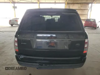 2014 Land Rover Range Rover Supercharged with VIN SALGS3TF1EA190301, listed as a Copart auction lot 55498995 with Not provided miles and Clean title. Bid and sale history available at DreamBid. Image 6.