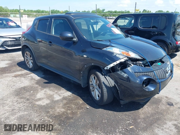 2014 Nissan Juke S with VIN JN8AF5MR0ET352658, listed as a IAAI auction lot 42235599 with 125,787 mi miles and . Bid and sale history available at DreamBid. Image 1.
