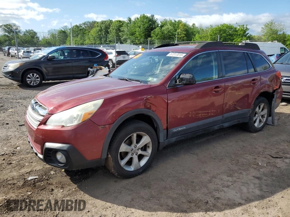 2013 Subaru Outback Premium z VIN 4S4BRBGC8D3274167, wystawiony jako Copart lot #57317015 z przebiegiem 124 733 mil mil oraz Szkoda całkowita • Salvage title. Historia ofert i sprzedaży dostępna na DreamBid. Obrazek 1.