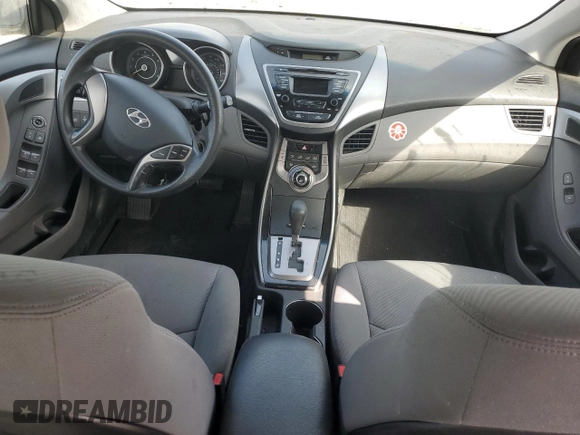 2013 Hyundai Elantra GLS с VIN KMHDH4AE9DU726235, выставлен на аукционе Copart как лот 59017135 с пробегом Не указан миль и Списание • Salvage title. История ставок и продаж доступна на DreamBid. Изображение 8.