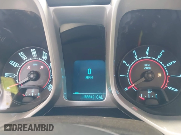 2010 Chevrolet Camaro 2LT with VIN 2G1FC1EV3A9155346, listed as a IAAI auction lot 42478904 with 188,842 mi miles and . Bid and sale history available at DreamBid. Image 7.