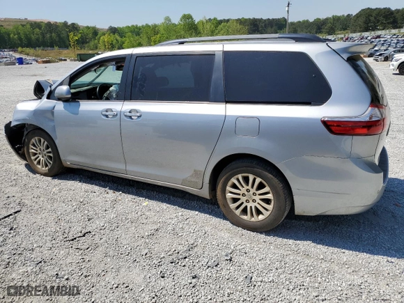 2016 Toyota Sienna XLE with VIN 5TDYK3DC7GS758895, listed as a Copart auction lot 53445635 with 111,202 mi miles and Clean Title. Bid and sale history available at carsss.com. Image 2.