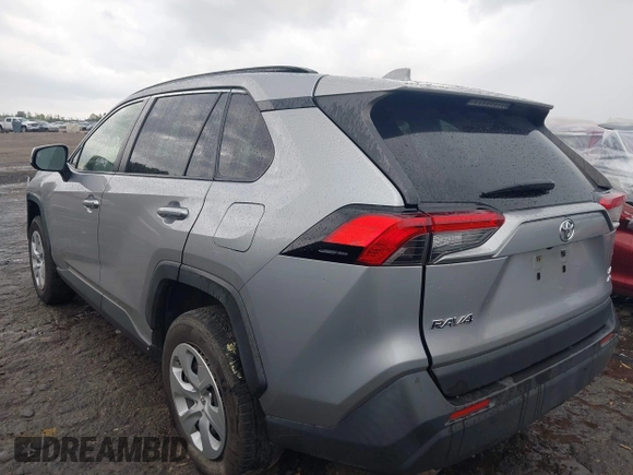 2019 Toyota RAV4 LE with VIN JTMG1RFV6KD508259, listed as a IAAI auction lot 41984772 with 101,606 mi miles. Bid and sale history available at carsss.com. Image 3.