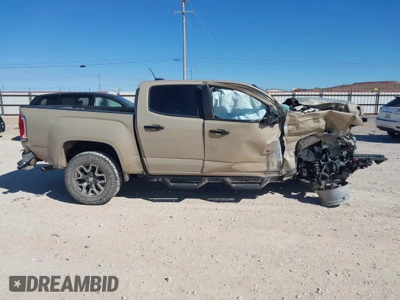 2022 GMC Canyon 4WD AT4 with VIN 1GTG6FENXN1209168, listed as a IAAI auction lot 41395982 with 39,779 mi miles and . Bid and sale history available at carsss.com. Image 13.