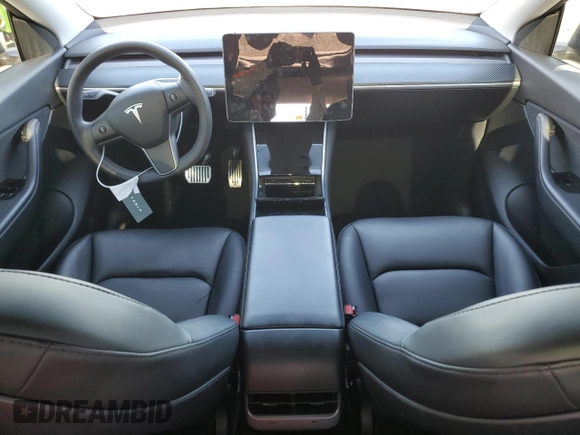2021 Tesla Model Y Long Range z VIN 5YJYGDEE6MF089493, wystawiony jako Copart lot #48349575 z przebiegiem 52 245 mil mil oraz Szkoda całkowita • Salvage title. Historia ofert i sprzedaży dostępna na DreamBid. Obrazek 8.