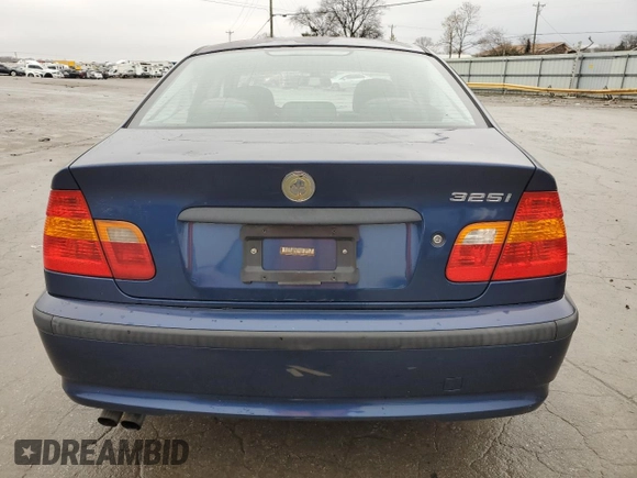 2004 BMW 3 Series 325i with VIN WBAET37434NJ46535, listed as a Copart auction lot 84234724 with 216,105 mi miles and Salvage Title. Bid and sale history available at carsss.com. Image 6.
