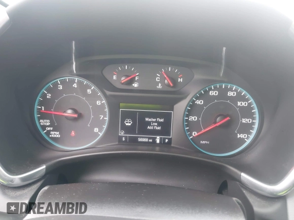 2020 Chevrolet Equinox LS with VIN 2GNAXHEVXL6282184, listed as a IAAI auction lot 42102233 with 56,968 mi miles and . Bid and sale history available at DreamBid. Image 7.