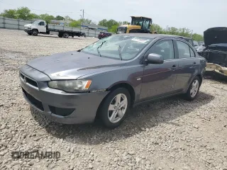 2008 Mitsubishi Lancer DE with VIN JA3AU26U78U033997, listed as a Copart auction lot 52123644 with 204,653 mi miles and Non Repairable. Bid and sale history available at carsss.com. Image 1.