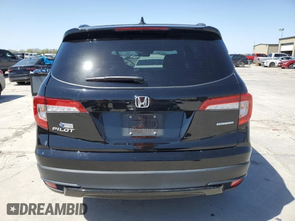 2022 Honda Pilot Special Edition with VIN 5FNYF5H27NB019514, listed as a Copart auction lot 50060775 with 91,998 mi miles and Salvage Title. Bid and sale history available at DreamBid. Image 6.