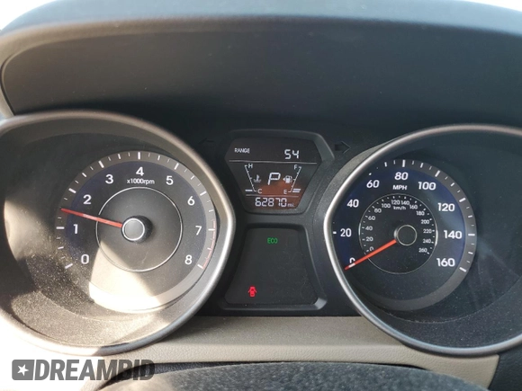 2015 Hyundai Elantra SE with VIN 5NPDH4AE2FH592573, listed as a Copart auction lot 59092025 with 62,870 mi miles and Salvage title. Bid and sale history available at DreamBid. Image 9.