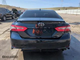 2020 Toyota Camry SE with VIN 4T1G11AK9LU346896, listed as a Copart auction lot 52213535 with 113,167 mi miles and Salvage Title. Bid and sale history available at carsss.com. Image 6.