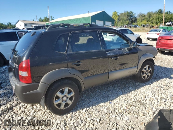 2005 Hyundai Tucson GLS with VIN KM8JN72D35U185459, listed as a Copart auction lot 70639434 with Not Provided miles and Salvage Title. Bid and sale history available at carsss.com. Image 3.