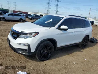 2022 Honda Pilot Special Edition with VIN 5FNYF6H25NB078017, listed as a Copart auction lot 55613075 with 36,682 mi miles and Salvage title. Bid and sale history available at DreamBid. Image 1.