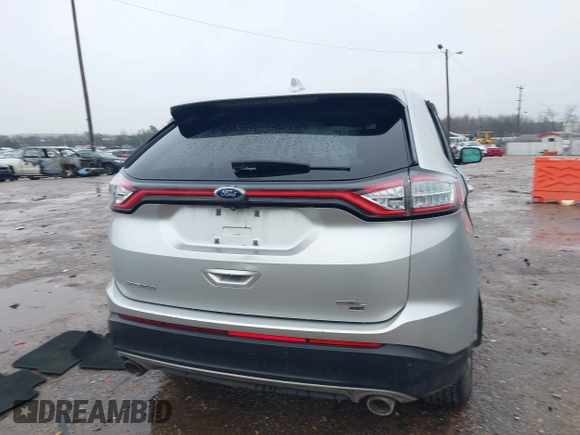 2018 Ford Edge SEL with VIN 2FMPK4J83JBB47090, listed as a IAAI auction lot 41531957 with 107,728 mi miles. Bid and sale history available at carsss.com. Image 16.