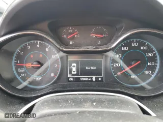 2017 Chevrolet Cruze LT with VIN 1G1BE5SM2H7261276, listed as a Copart auction lot 52793825 with 172,492 mi miles and Salvage Title. Bid and sale history available at carsss.com. Image 9.