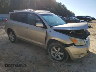 2008 Toyota RAV4 Ltd with VIN JTMZK34V485021781, listed as a Copart auction lot 73809533 with 222,330 mi miles and Salvage Title. Bid and sale history available at carsss.com. Image 4.