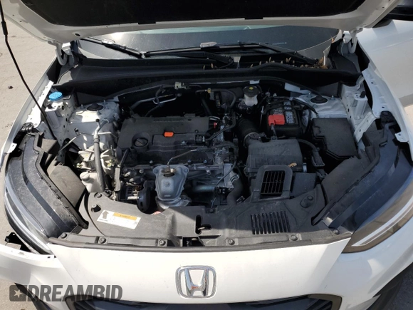 2024 Honda HR-V Sport with VIN 3CZRZ2H58RM736505, listed as a Copart auction lot 56490425 with 13,256 mi miles and Salvage title. Bid and sale history available at DreamBid. Image 12.