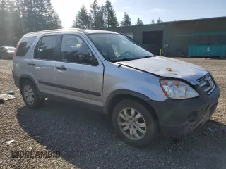 2005 Honda CR-V EX with VIN JHLRD78805C018697, listed as a Copart auction lot 52650375 with 235,625 mi miles and Salvage Title. Bid and sale history available at carsss.com. Image 4.